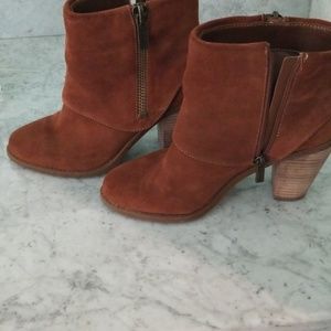 COPY - brown suede booties